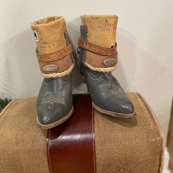 Vintage CUSTOM by Old Smokey Boots Frye Cowboy Boots! - Picture 12 of 12